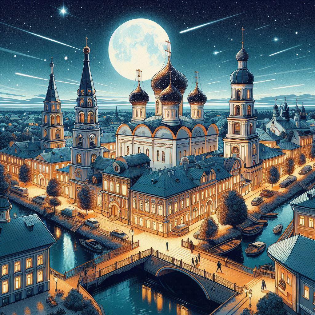 🏙️ Интересный доклад о Костроме: история и современность: 🎨 Архитектурные памятники и культурные достопримечательности