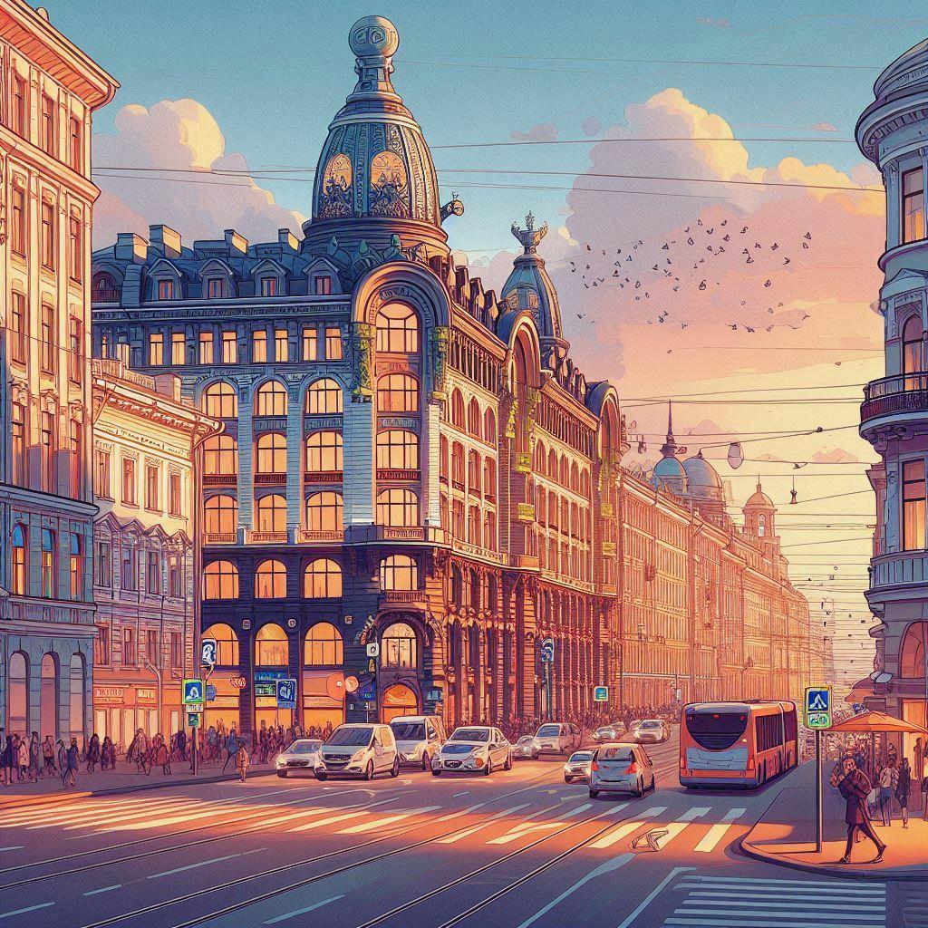 🏙️ Доклад на тему Санкт-Петербург: 🎨 Культурная жизнь и музеи города